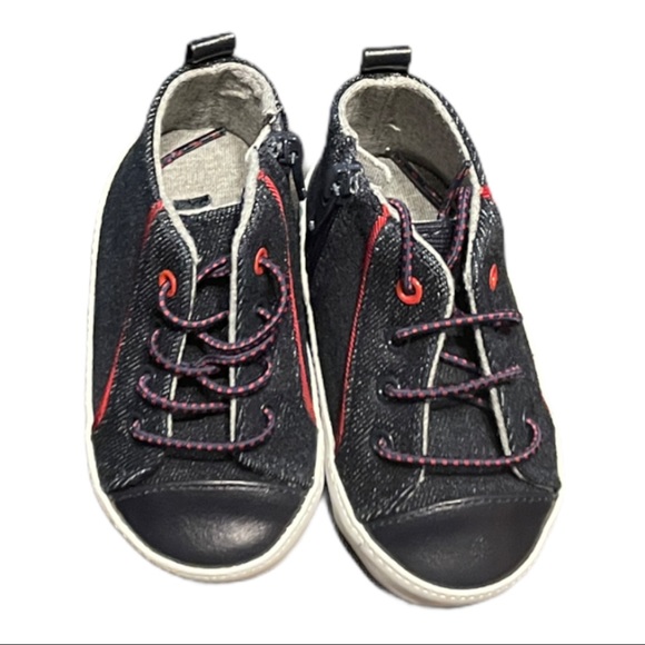 Tommy Hilfiger Toddler Hightop Sneakers Size 3C - Picture 4 of 6